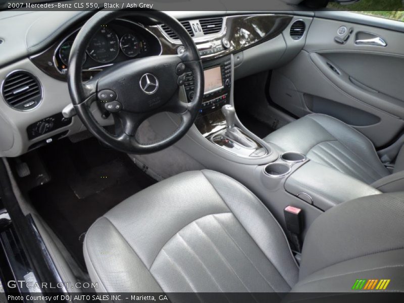  2007 CLS 550 Ash Grey Interior