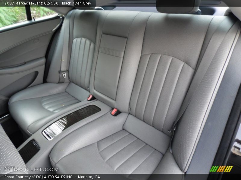 Rear Seat of 2007 CLS 550