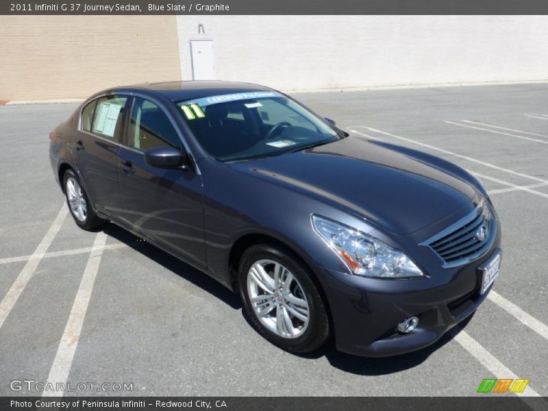 Blue Slate / Graphite 2011 Infiniti G 37 Journey Sedan