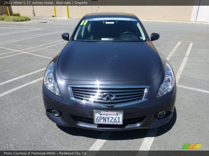Blue Slate / Graphite 2011 Infiniti G 37 Journey Sedan