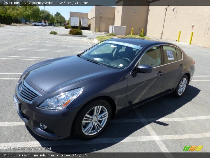 Blue Slate / Graphite 2011 Infiniti G 37 Journey Sedan
