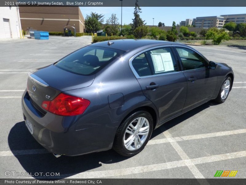 Blue Slate / Graphite 2011 Infiniti G 37 Journey Sedan
