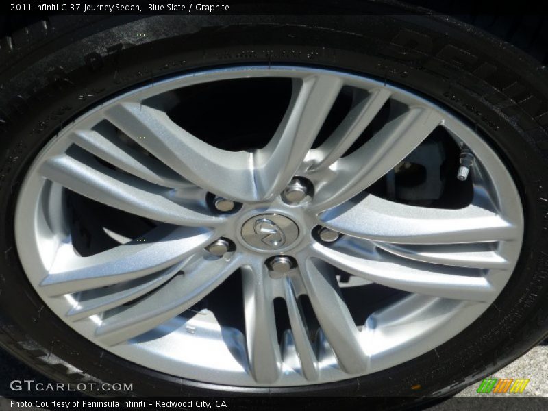 Blue Slate / Graphite 2011 Infiniti G 37 Journey Sedan