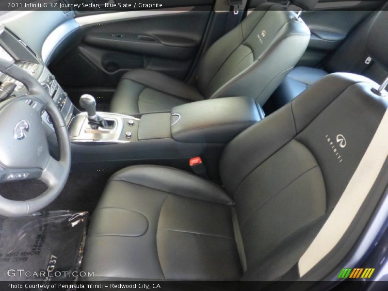 Blue Slate / Graphite 2011 Infiniti G 37 Journey Sedan