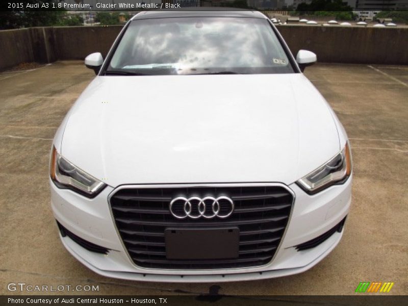 Glacier White Metallic / Black 2015 Audi A3 1.8 Premium