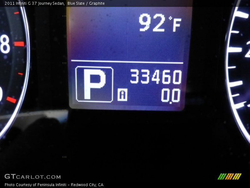 Blue Slate / Graphite 2011 Infiniti G 37 Journey Sedan