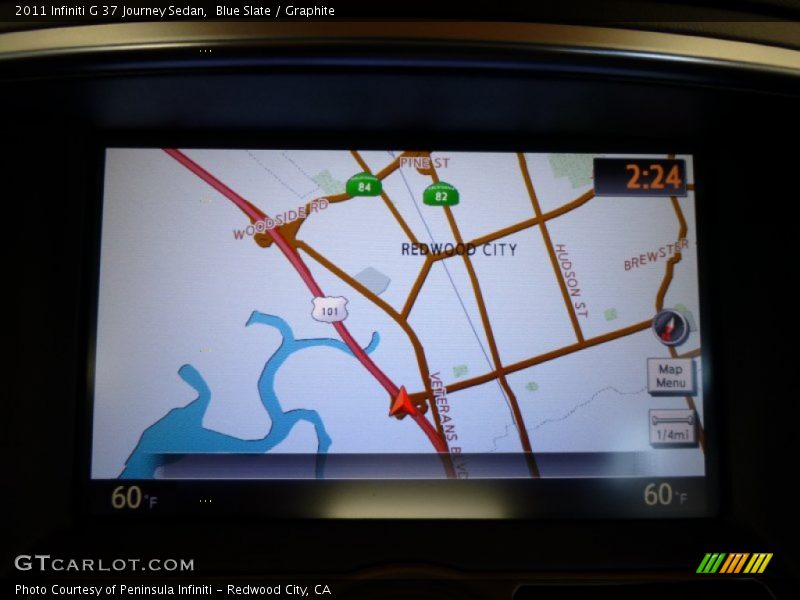 Blue Slate / Graphite 2011 Infiniti G 37 Journey Sedan