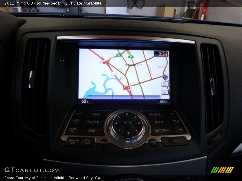 Blue Slate / Graphite 2011 Infiniti G 37 Journey Sedan