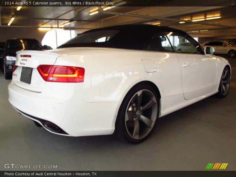 Ibis White / Black/Rock Gray 2014 Audi RS 5 Cabriolet quattro
