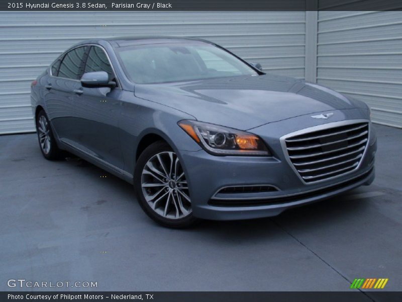 Front 3/4 View of 2015 Genesis 3.8 Sedan
