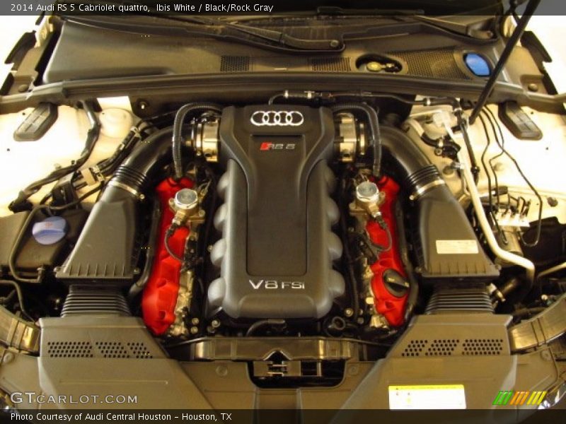  2014 RS 5 Cabriolet quattro Engine - 4.2 Liter FSI 32-Valve DOHC VVT V8