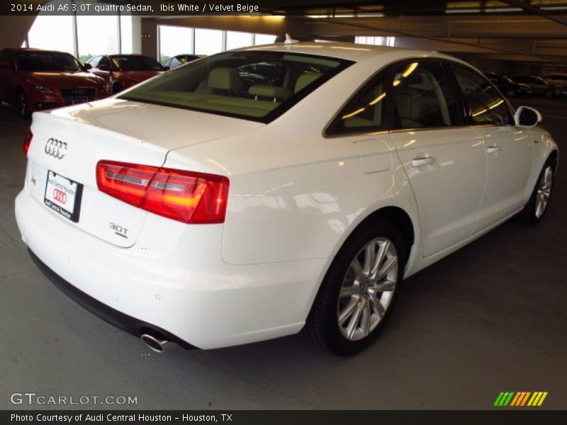 Ibis White / Velvet Beige 2014 Audi A6 3.0T quattro Sedan