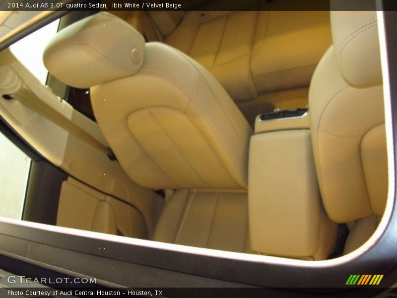 Ibis White / Velvet Beige 2014 Audi A6 3.0T quattro Sedan