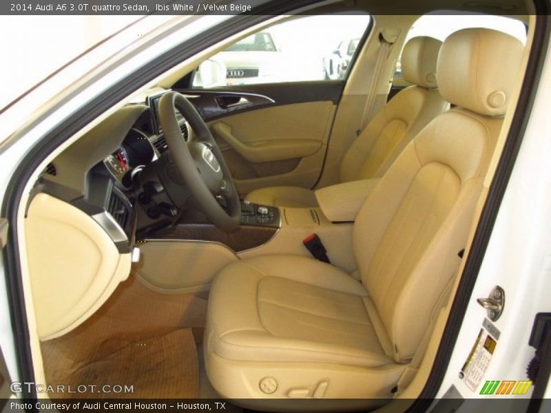 Ibis White / Velvet Beige 2014 Audi A6 3.0T quattro Sedan