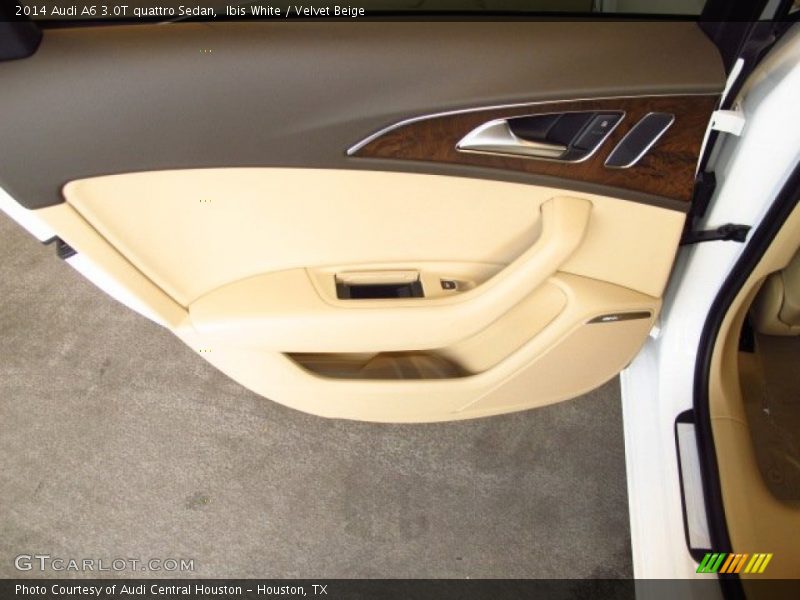 Ibis White / Velvet Beige 2014 Audi A6 3.0T quattro Sedan