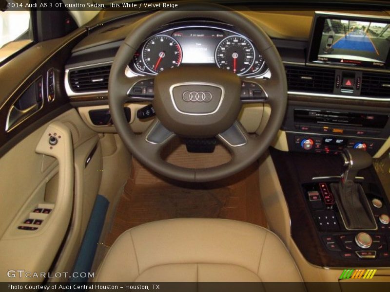 Ibis White / Velvet Beige 2014 Audi A6 3.0T quattro Sedan