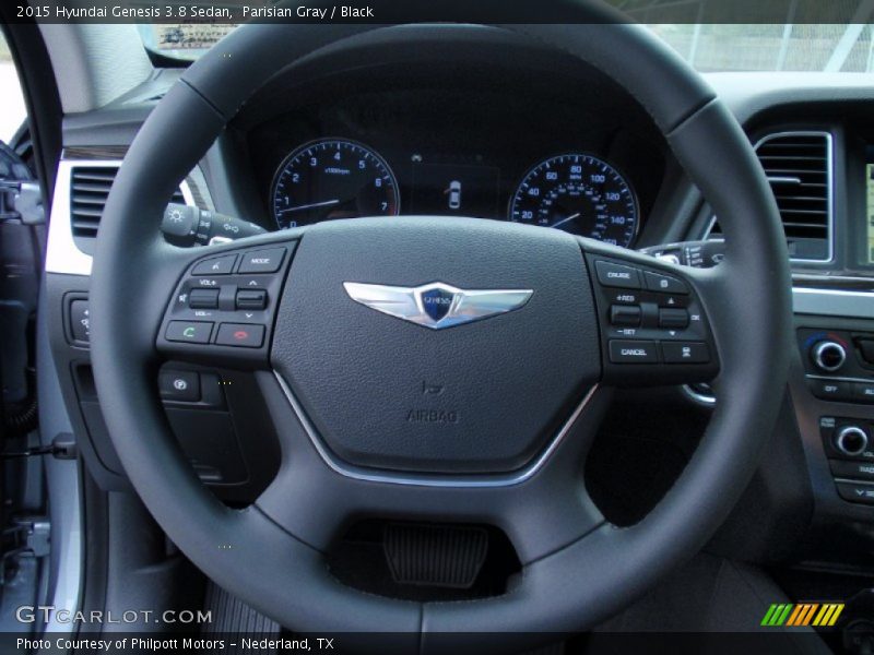  2015 Genesis 3.8 Sedan Steering Wheel