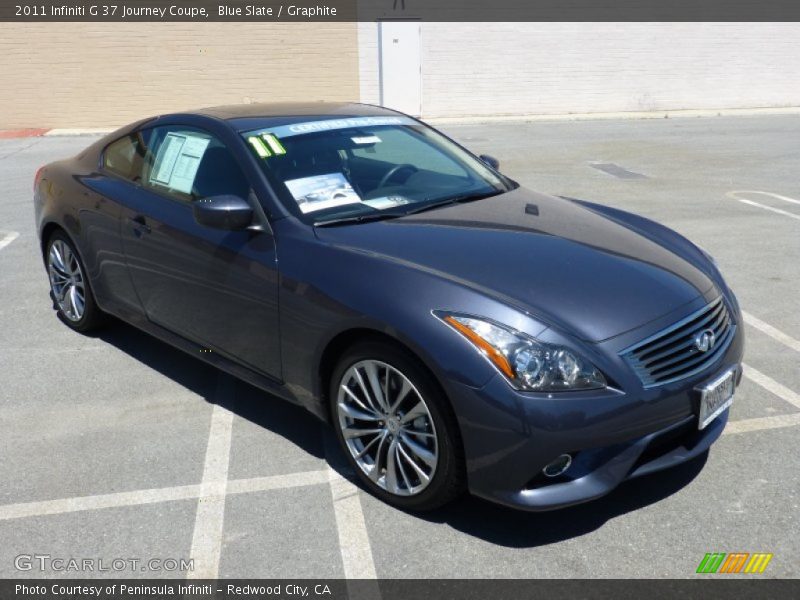 Blue Slate / Graphite 2011 Infiniti G 37 Journey Coupe