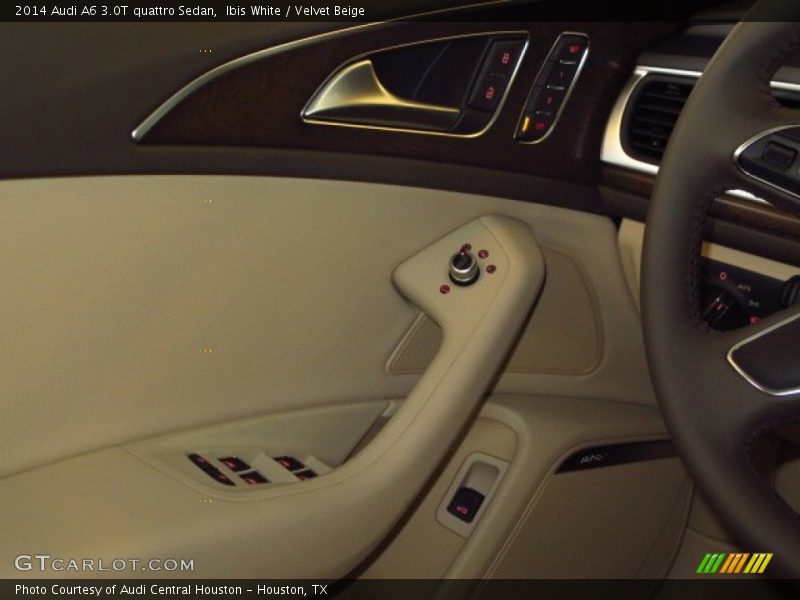 Ibis White / Velvet Beige 2014 Audi A6 3.0T quattro Sedan