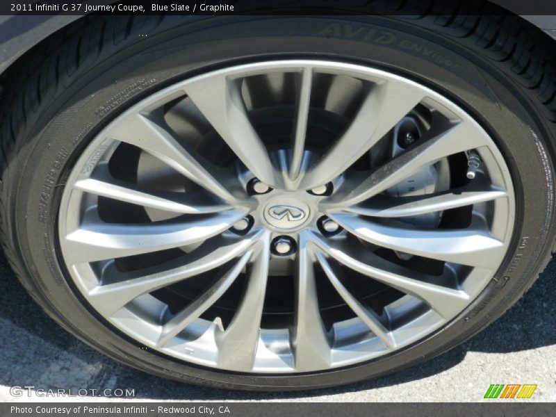 Blue Slate / Graphite 2011 Infiniti G 37 Journey Coupe