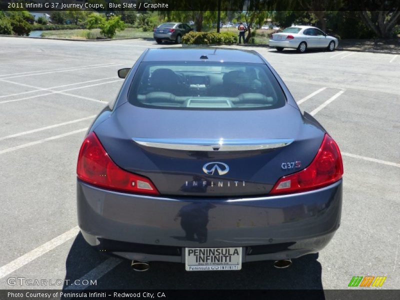 Blue Slate / Graphite 2011 Infiniti G 37 Journey Coupe
