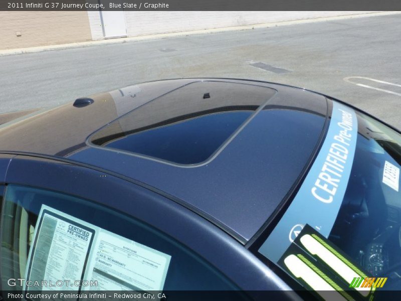 Blue Slate / Graphite 2011 Infiniti G 37 Journey Coupe
