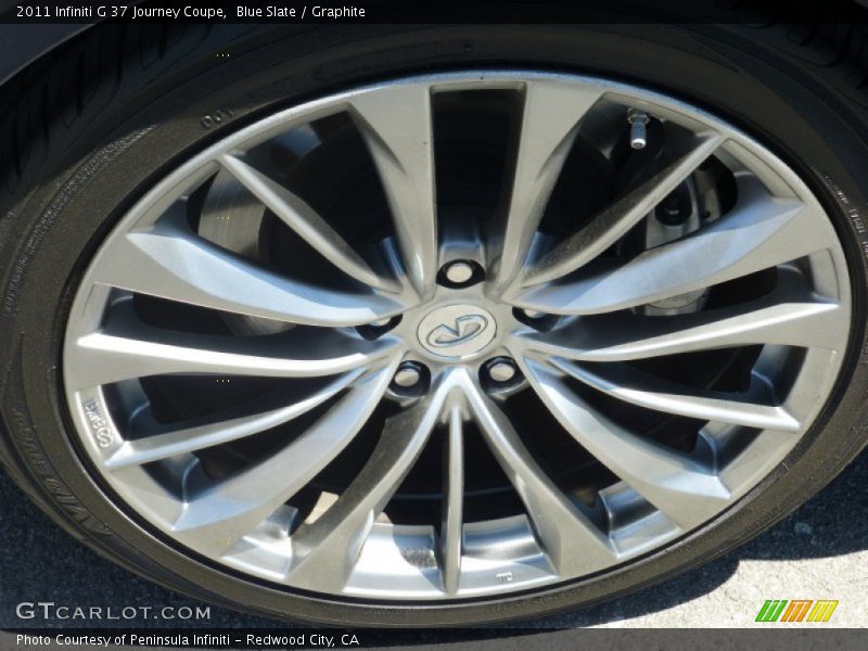 Blue Slate / Graphite 2011 Infiniti G 37 Journey Coupe
