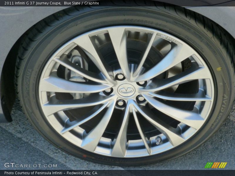 Blue Slate / Graphite 2011 Infiniti G 37 Journey Coupe
