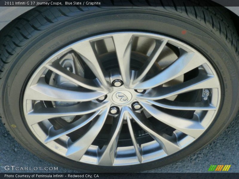 Blue Slate / Graphite 2011 Infiniti G 37 Journey Coupe