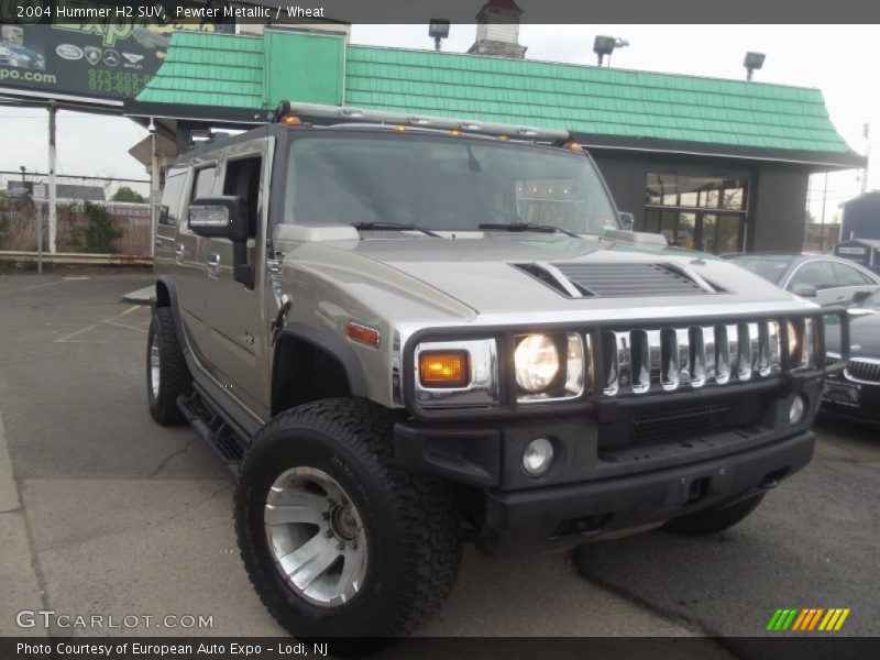 Pewter Metallic / Wheat 2004 Hummer H2 SUV