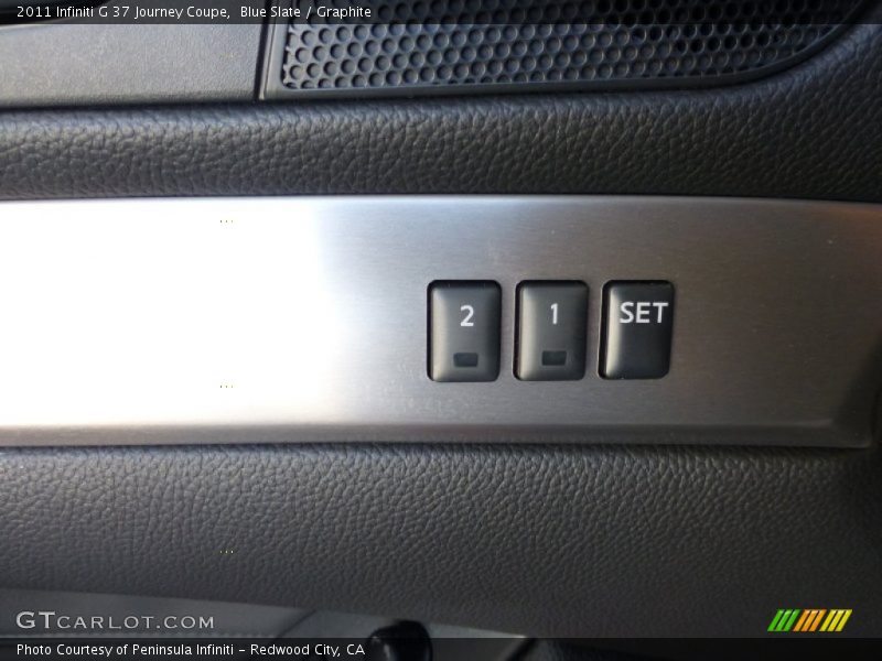 Blue Slate / Graphite 2011 Infiniti G 37 Journey Coupe