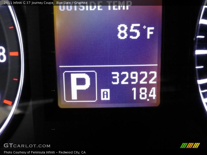 Blue Slate / Graphite 2011 Infiniti G 37 Journey Coupe