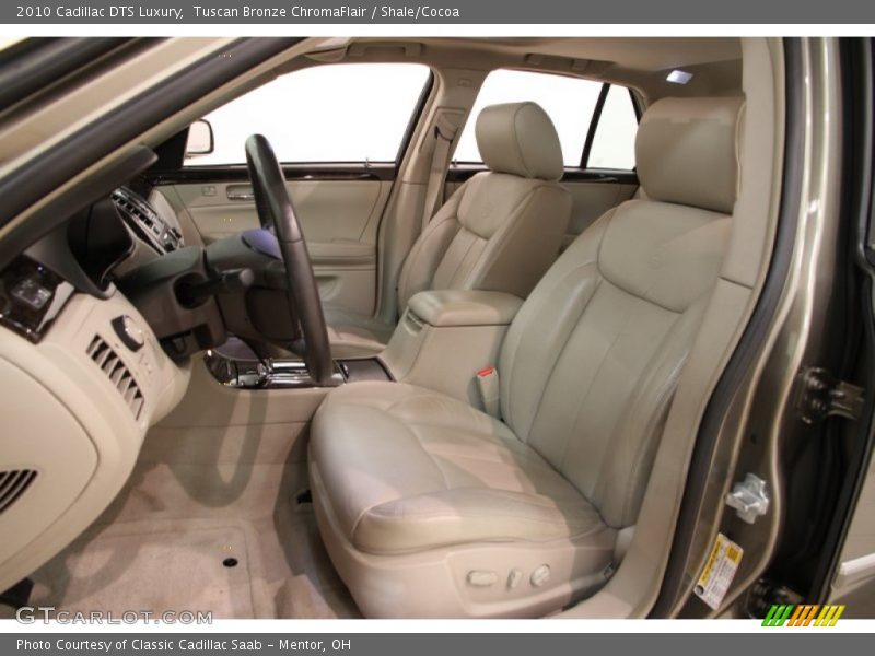  2010 DTS Luxury Shale/Cocoa Interior