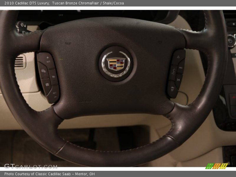 Tuscan Bronze ChromaFlair / Shale/Cocoa 2010 Cadillac DTS Luxury