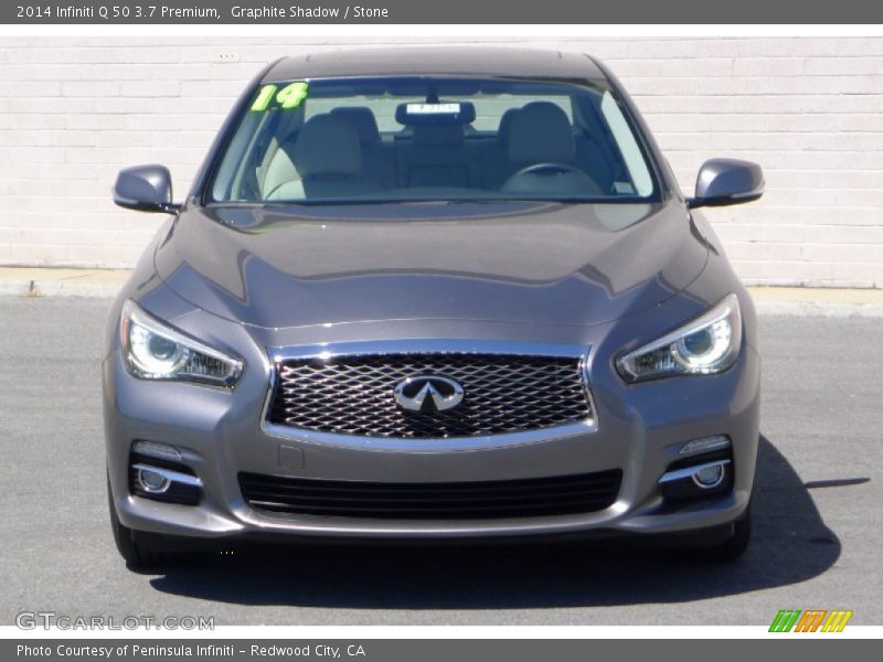 Graphite Shadow / Stone 2014 Infiniti Q 50 3.7 Premium