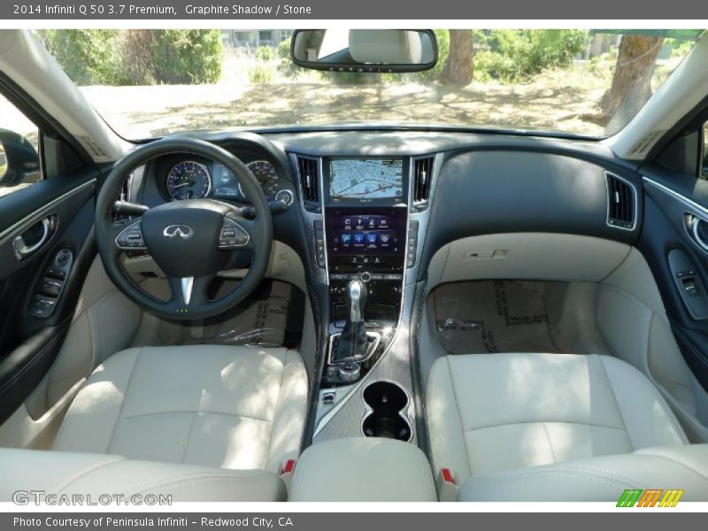 Dashboard of 2014 Q 50 3.7 Premium
