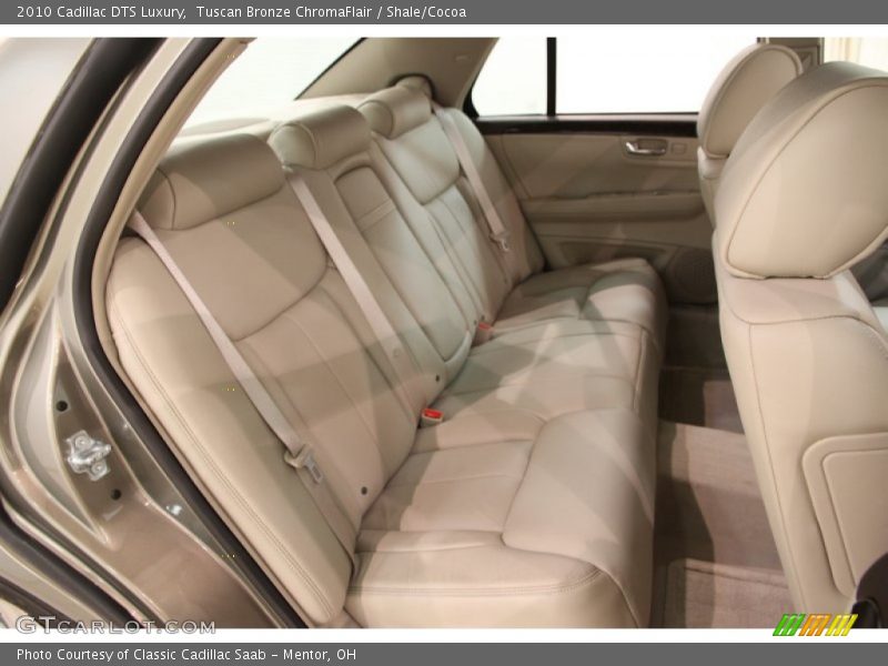 Rear Seat of 2010 DTS Luxury