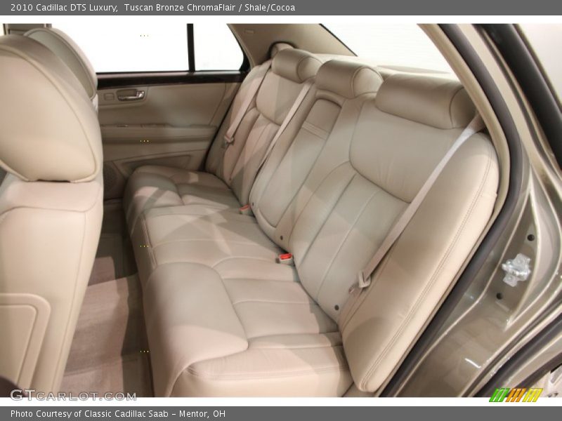 Rear Seat of 2010 DTS Luxury