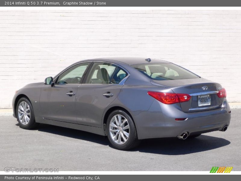 Graphite Shadow / Stone 2014 Infiniti Q 50 3.7 Premium