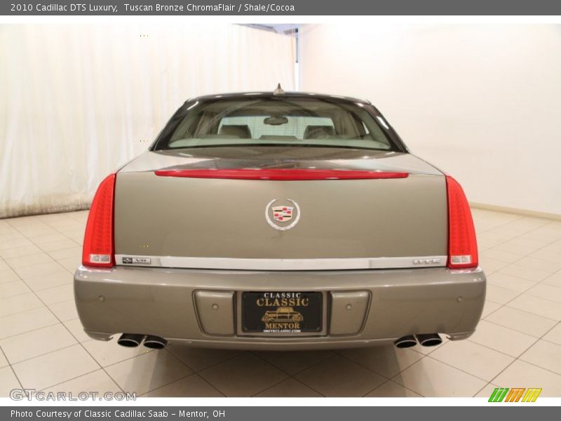 Tuscan Bronze ChromaFlair / Shale/Cocoa 2010 Cadillac DTS Luxury