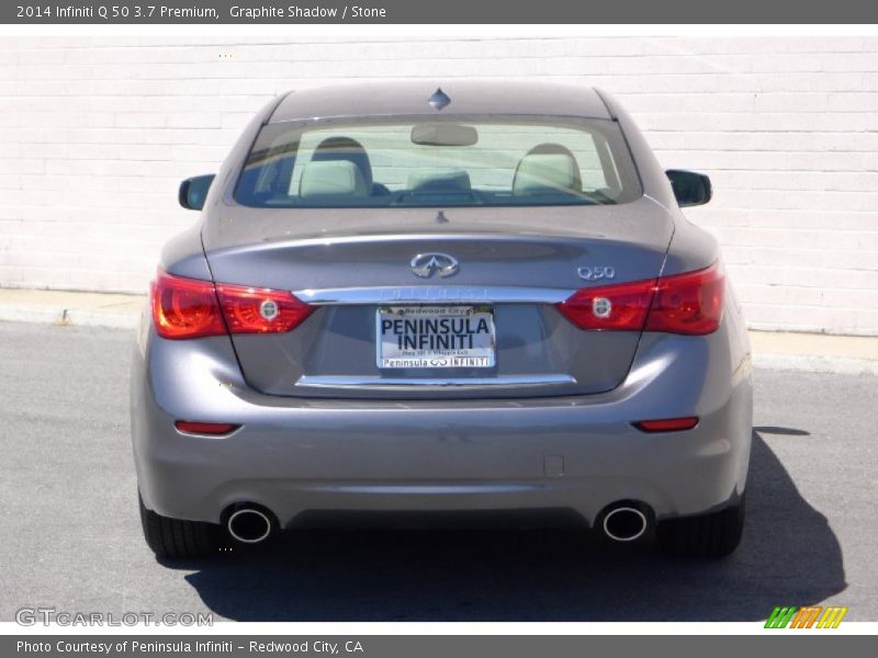 Graphite Shadow / Stone 2014 Infiniti Q 50 3.7 Premium