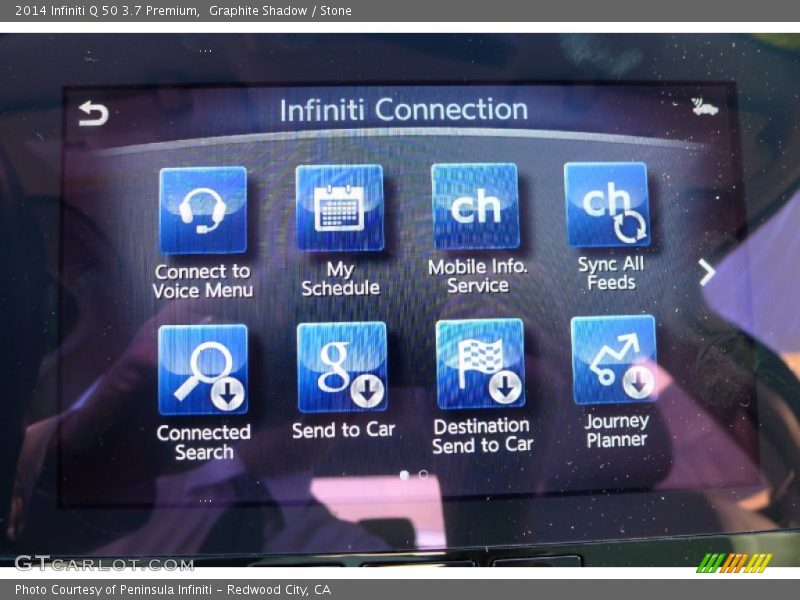 Graphite Shadow / Stone 2014 Infiniti Q 50 3.7 Premium