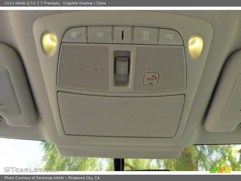 Graphite Shadow / Stone 2014 Infiniti Q 50 3.7 Premium