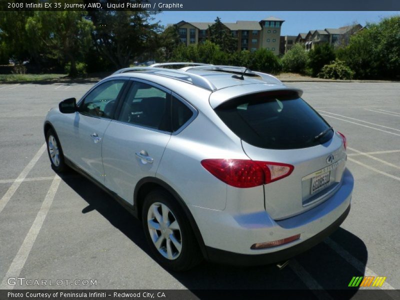 Liquid Platinum / Graphite 2008 Infiniti EX 35 Journey AWD
