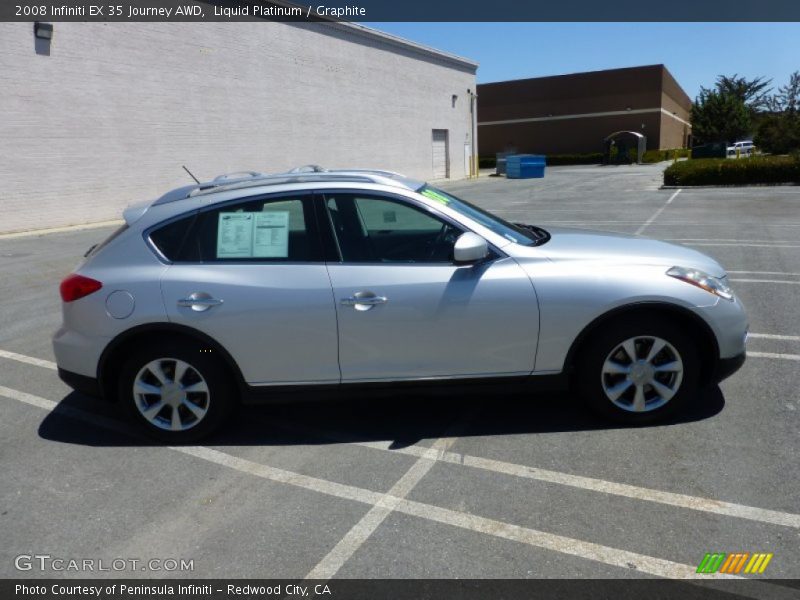 Liquid Platinum / Graphite 2008 Infiniti EX 35 Journey AWD