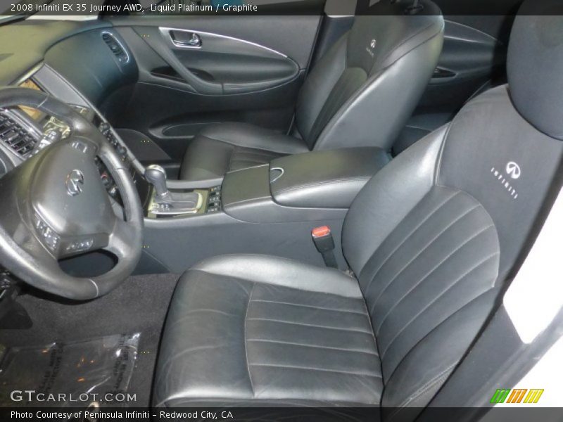 Liquid Platinum / Graphite 2008 Infiniti EX 35 Journey AWD