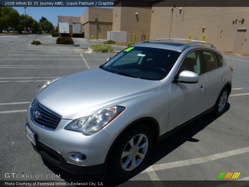 Front 3/4 View of 2008 EX 35 Journey AWD