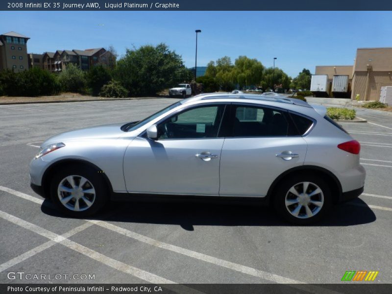 Liquid Platinum / Graphite 2008 Infiniti EX 35 Journey AWD