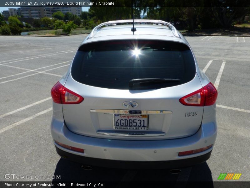 Liquid Platinum / Graphite 2008 Infiniti EX 35 Journey AWD