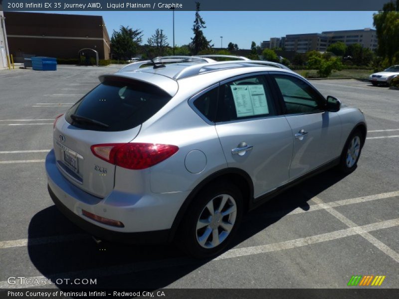Liquid Platinum / Graphite 2008 Infiniti EX 35 Journey AWD